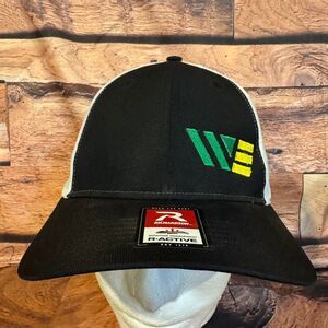 Richardson Western Equipment Hat Men's MD-LG Black White R-Active Performance